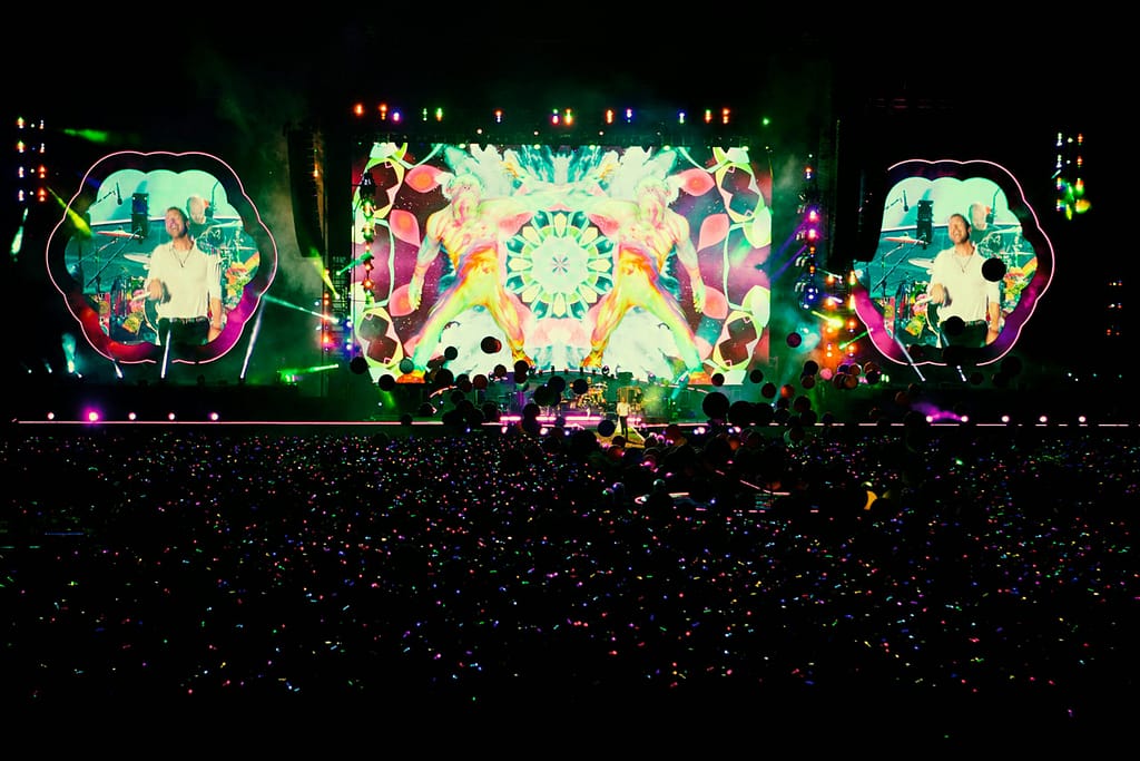 Coldplay concert